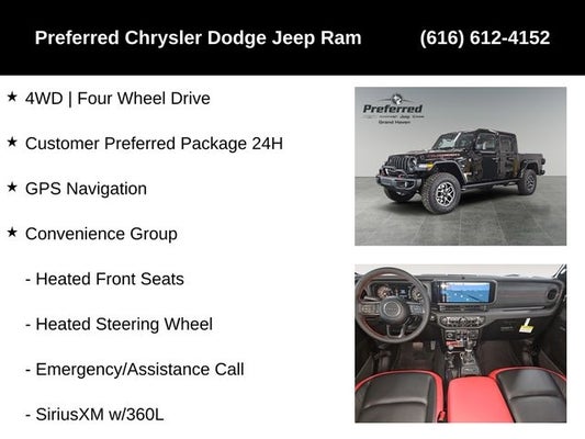 2024 Jeep Gladiator Rubicon in Grand Haven, MI - Preferred Auto Dealerships